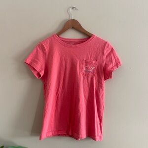 Vineyard Vines Vintage Whale Pink T-Shirt - Women’s Small